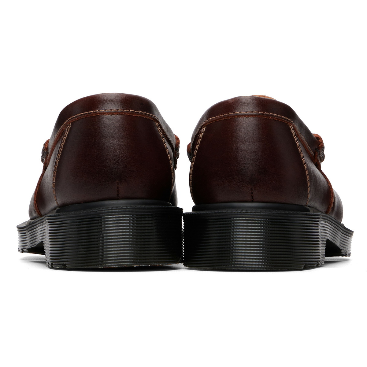 Dr. Martens Brown Penton Classic Calf Leather Loafers