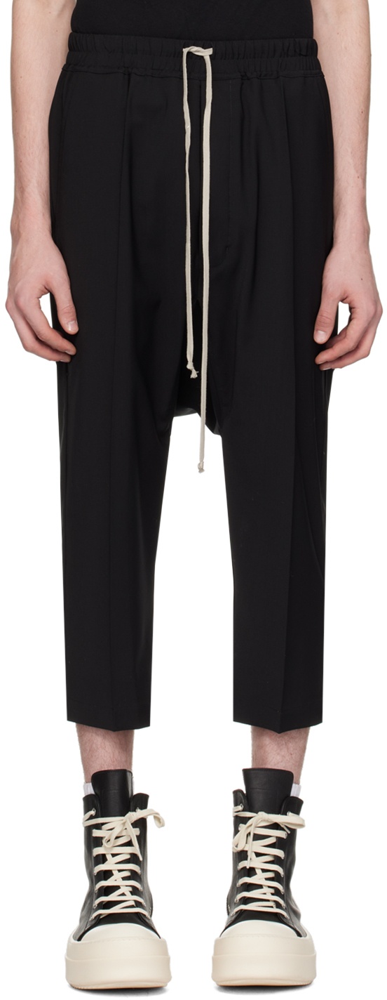 Rick Owens Black Astaires Trousers Rick Owens
