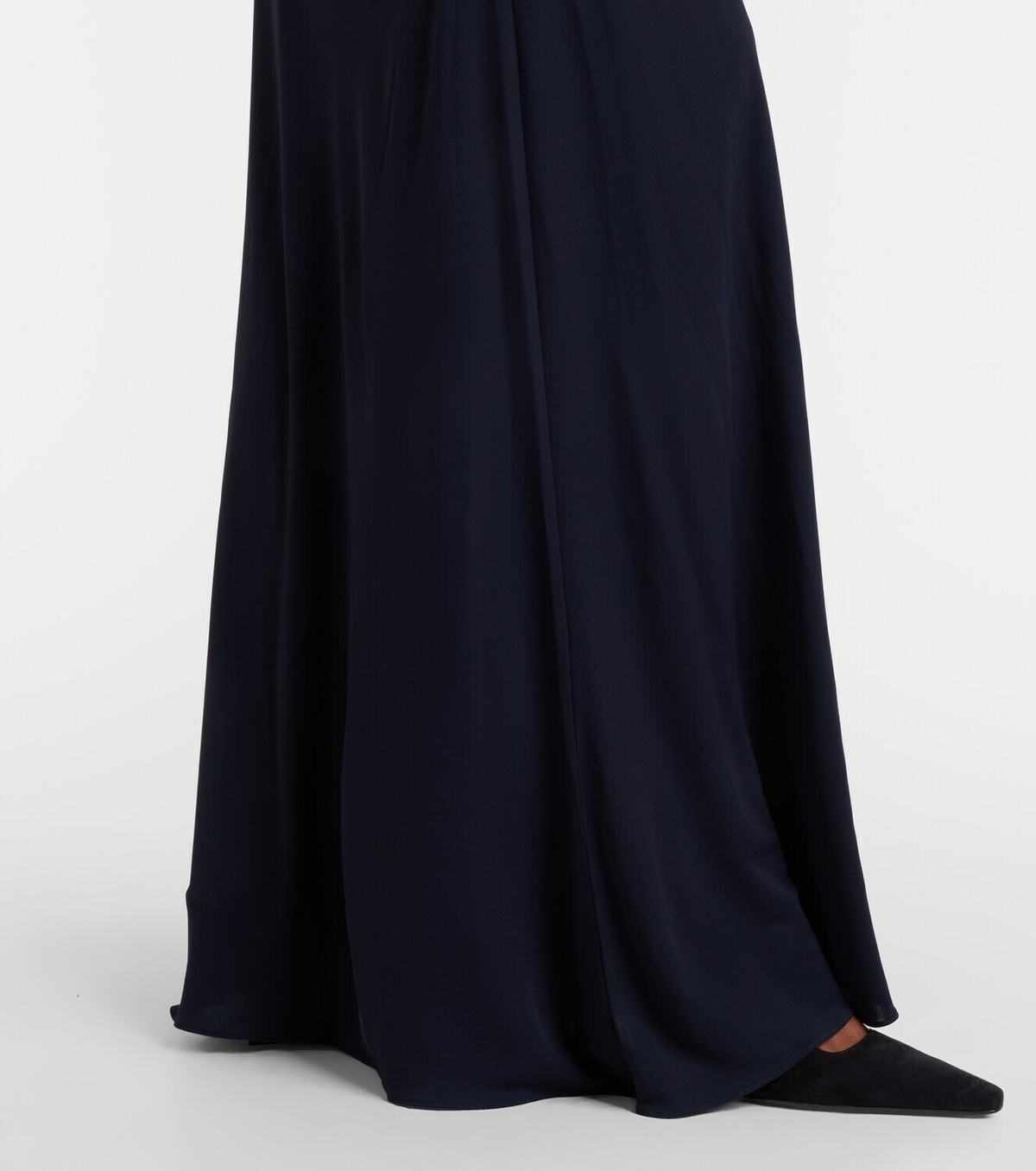 Alaïa Off-shoulder jersey maxi dress