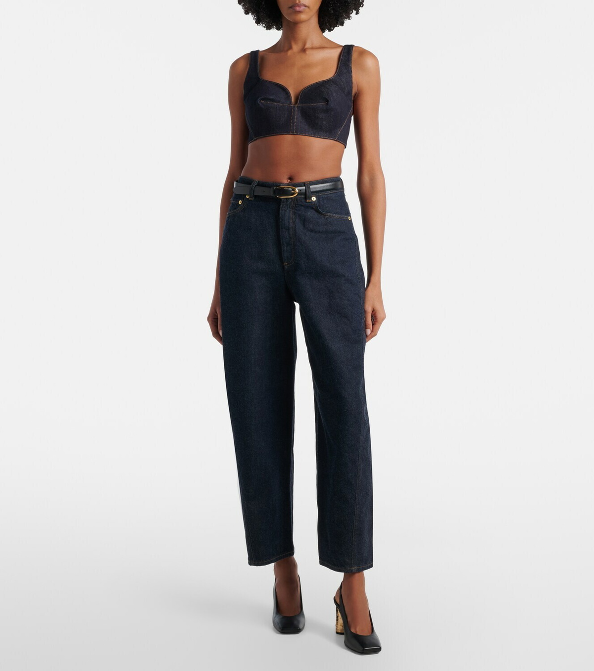 Givenchy Denim bra top