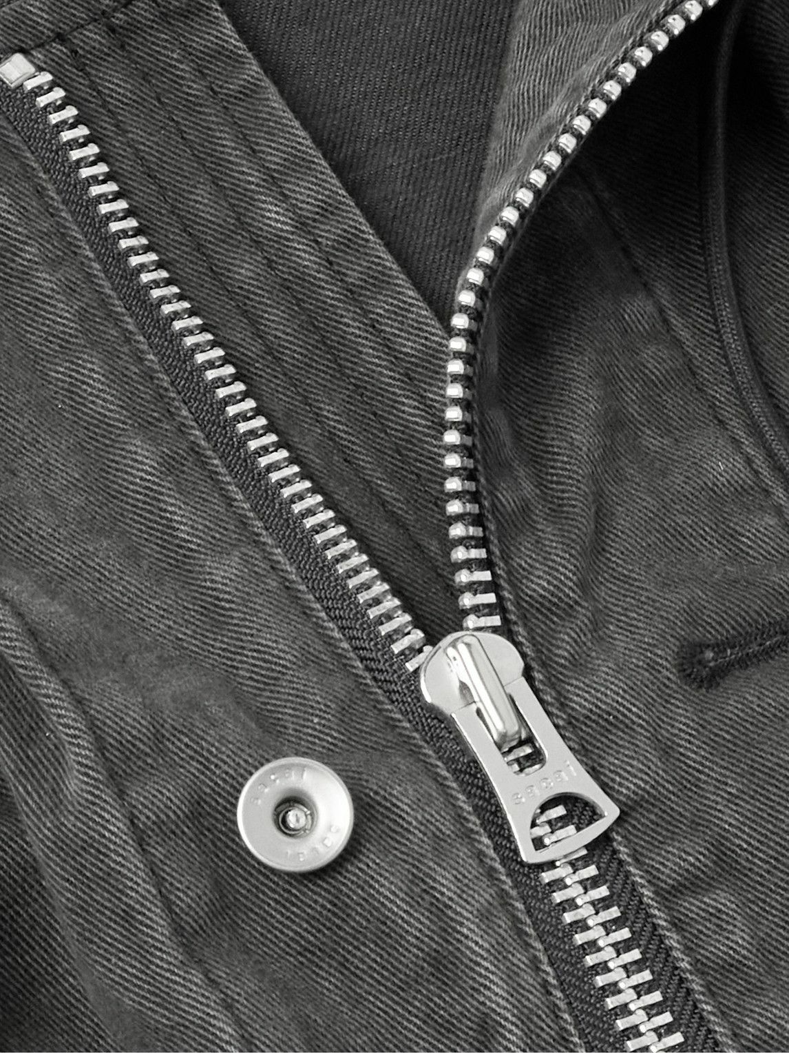 Sacai - Hooded Denim Jacket - Gray Sacai