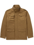 MP Massimo Piombo - Cotton-Drill Field Jacket - Brown