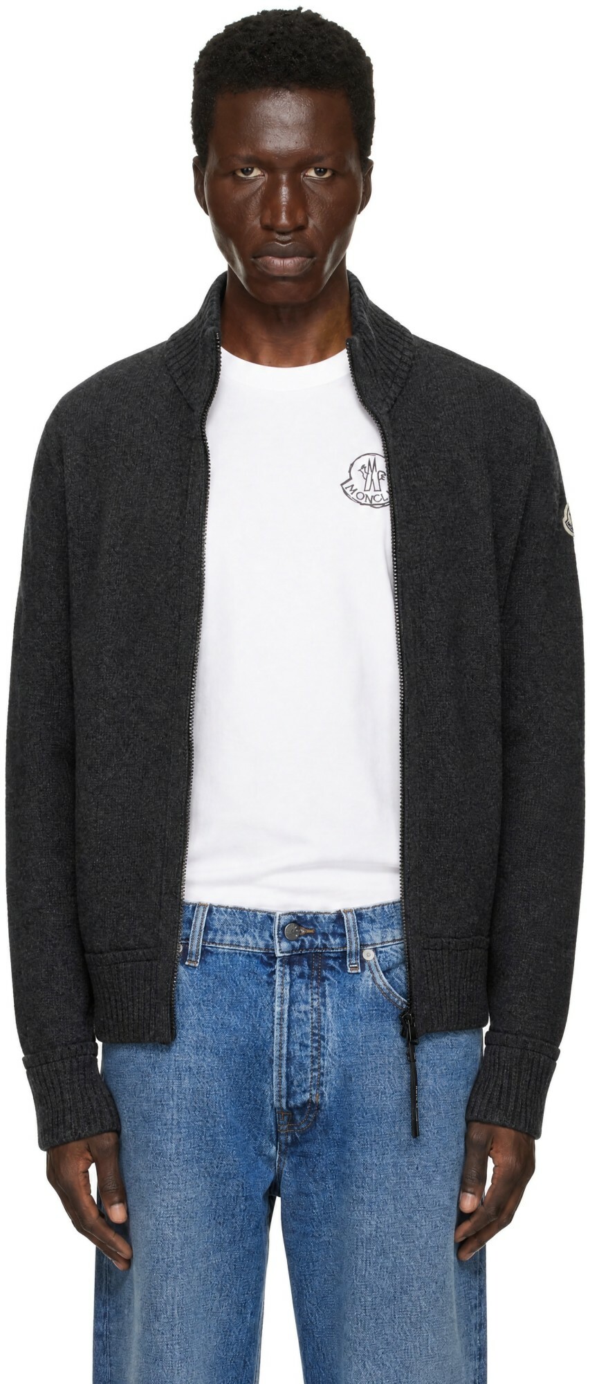 Moncler Gray Archivio Cardigan