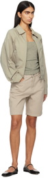 Dunst Gray Hammer Loop Denim Shorts