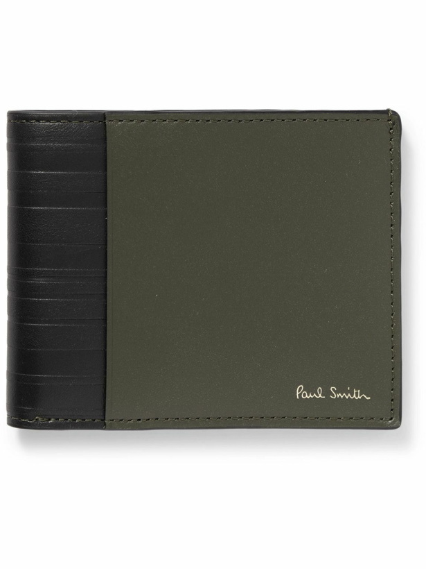 Photo: Paul Smith - Two-Tone Embossed Leather Billfold Wallet
