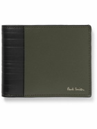 Paul Smith - Two-Tone Embossed Leather Billfold Wallet