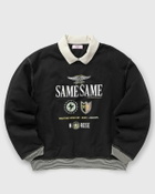 Martine Rose Polo Neck Crew Black Sweatshirts