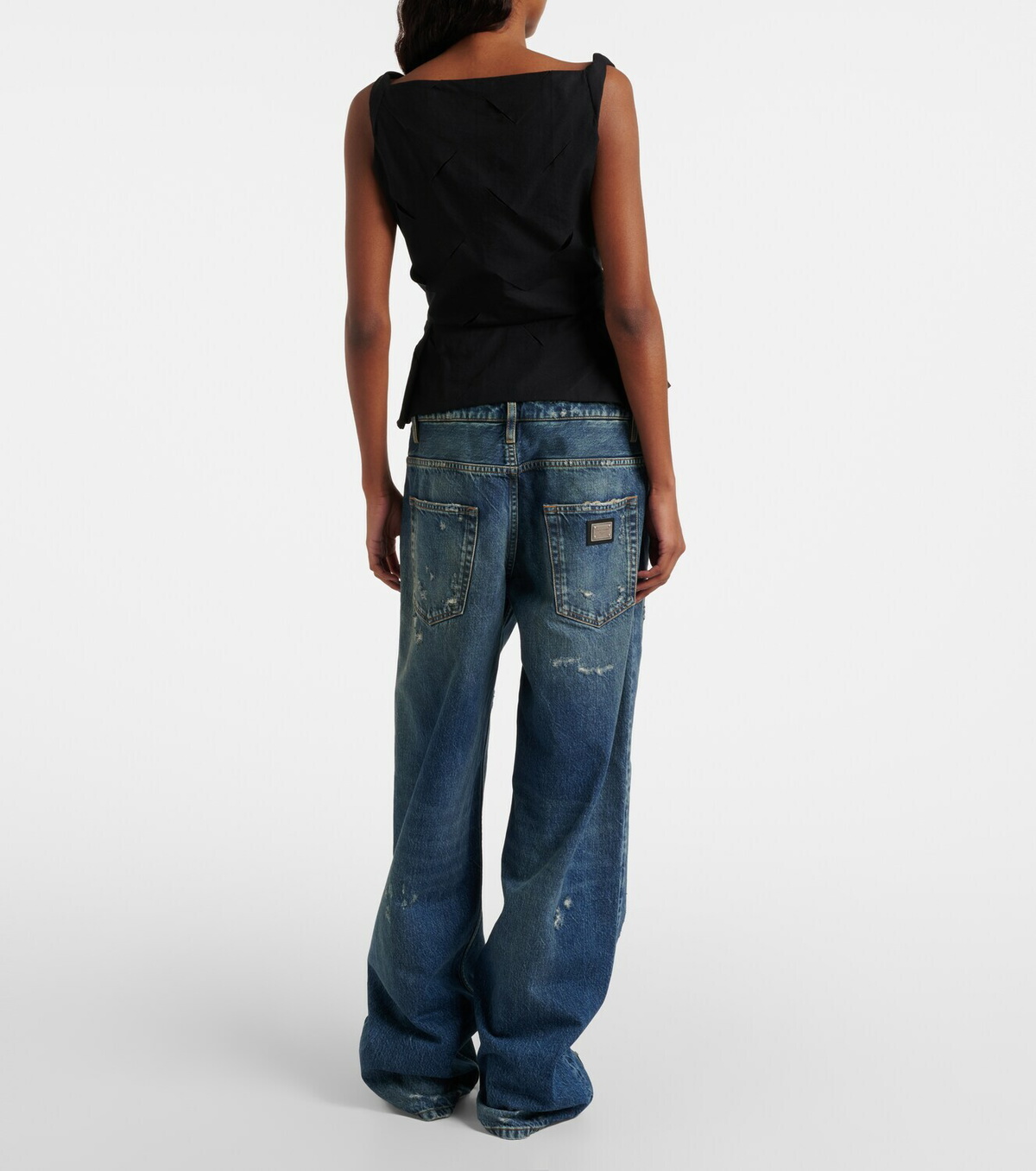 Vivienne Westwood Monday Orb peplum vest