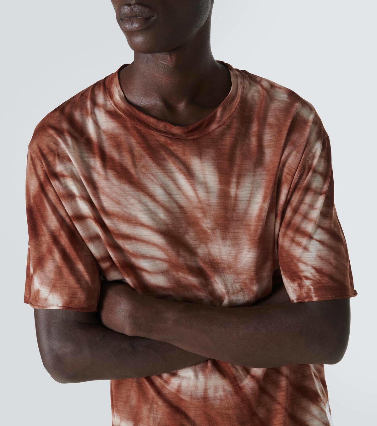 Satisfy Tie-dye wool jersey T-shirt Satisfy