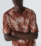 Satisfy Tie-dye wool jersey T-shirt
