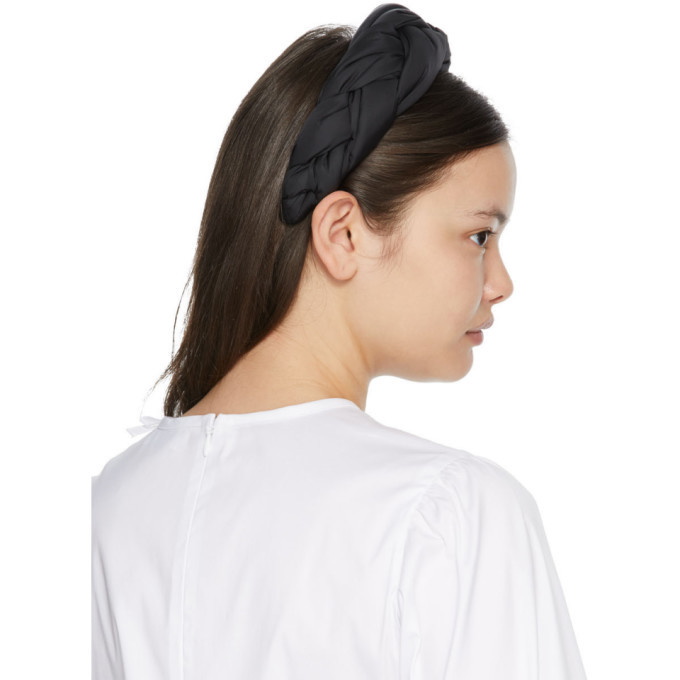 Black braided headband
