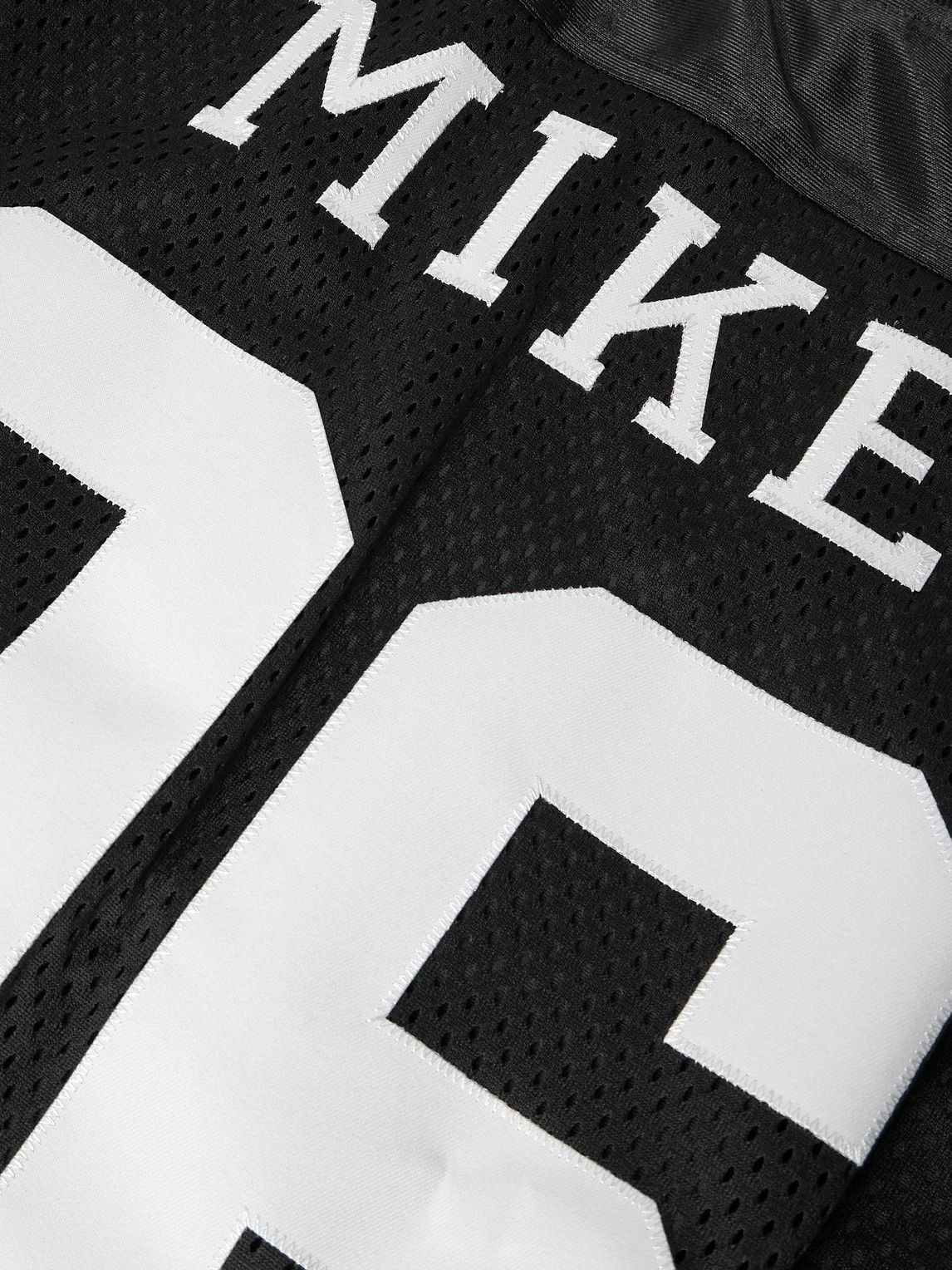 WTAPS - Netminder Printed Tech-Jersey and Mesh Shirt - Black