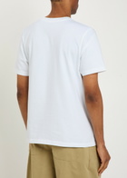 Casablanca Tennis Club Icon Printed Cotton T-shirt White