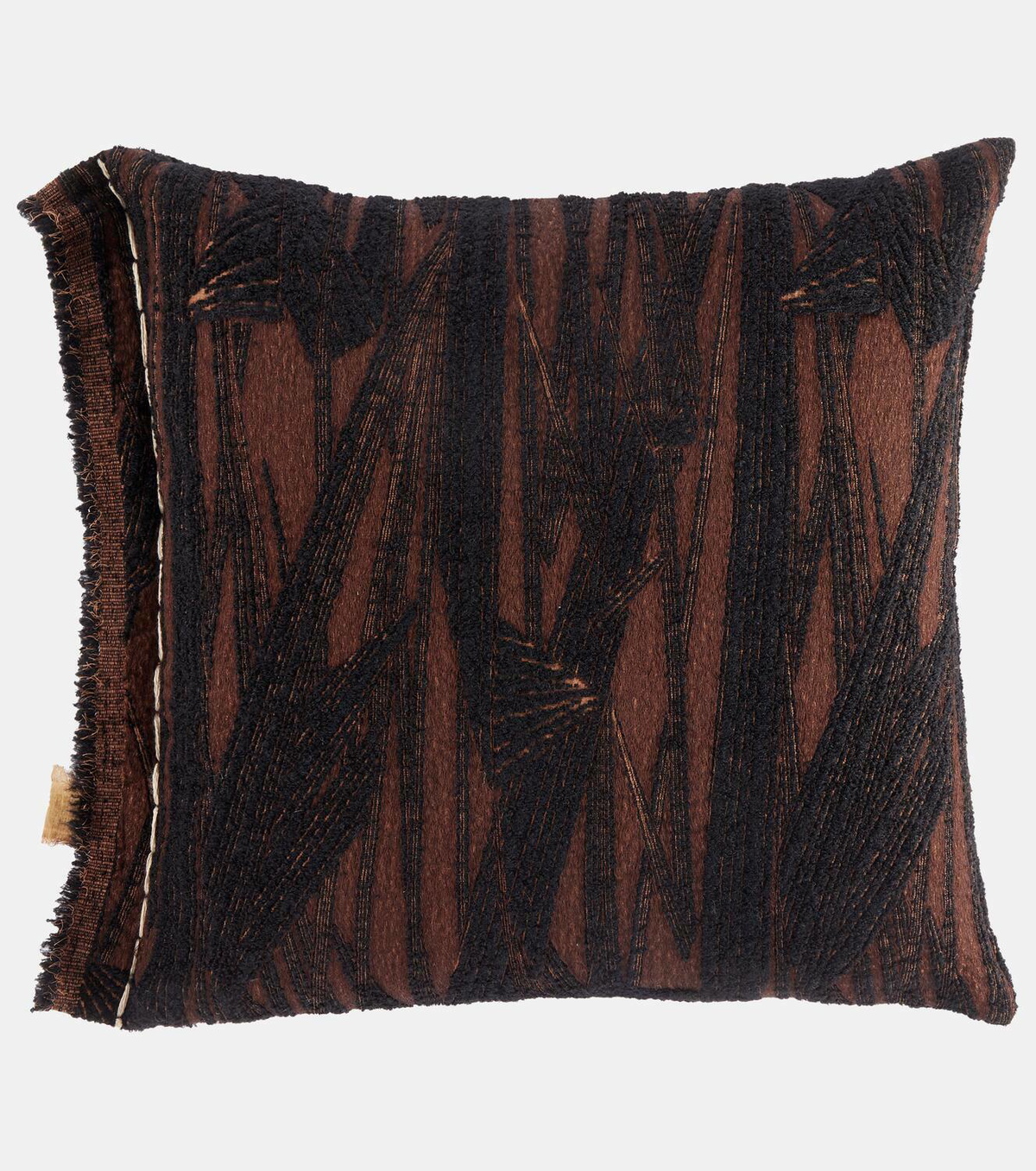 The House of Lyria Ciria embroidered cotton-blend cushion