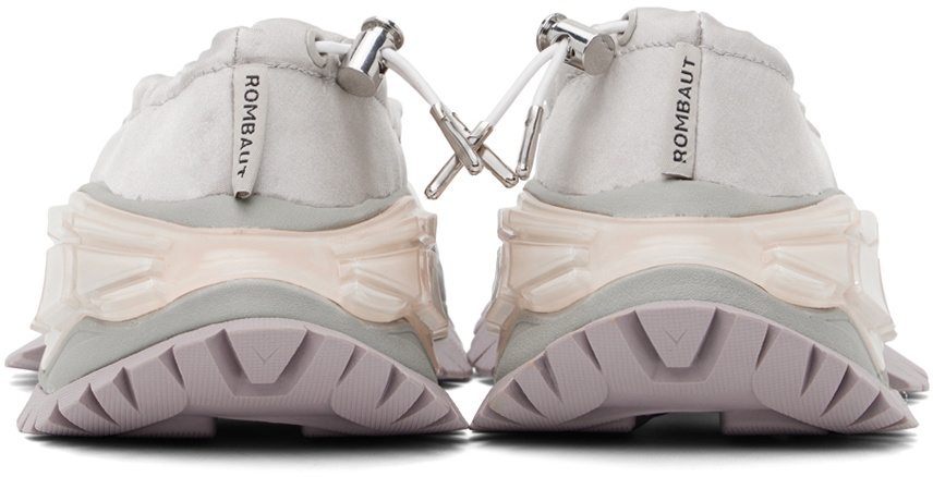 Rombaut Gray Aurora Ballerina Flats Rombaut