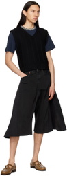 Connor McKnight Black Cord Vest