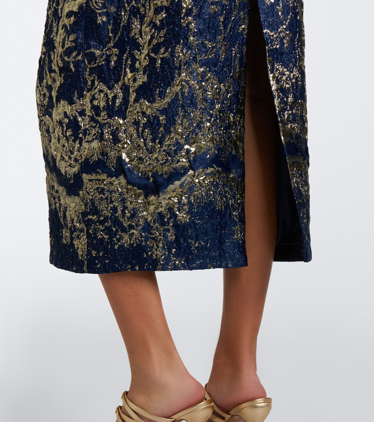 Simkhai Virette jacquard cocktail dress