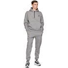 Nike Jordan Grey Fleece Jumpman Air Hoodie