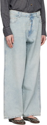 Gimaguas Blue Baggy Jeans