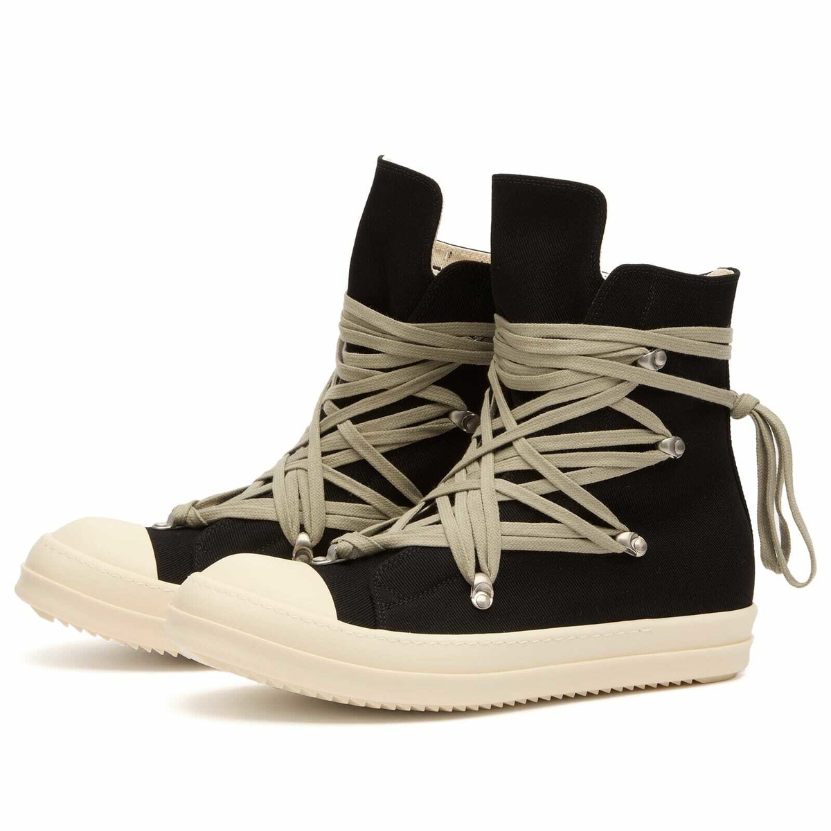 Rick Owens DRKSHDW Men's Pentagram Mega Lace in Black Rick Owens Rick Owens DRKSHDW Men's Pentagram Mega Lace in Black Rick Owens