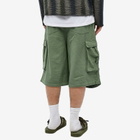 Checks Downtown Men's Balloon Cargo Shorts in Olive