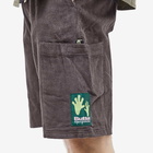 Butter Goods Men's Corduroy Cargo Short in Grey