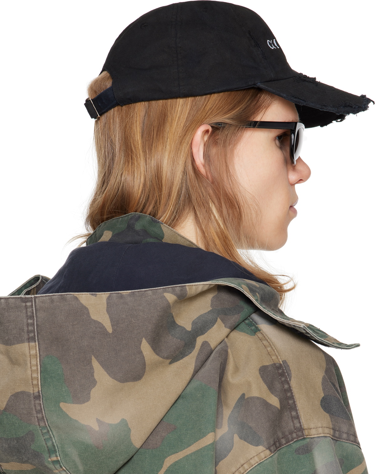 Alexander Digenova Black 'County Morgue' Cap