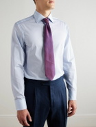 Canali - Striped Cotton Shirt - Blue