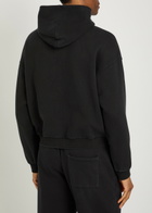 Cole Buxton Embroidered Cotton Sweatshirt Black