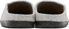 Birkenstock Gray Narrow Zermatt Rivet Slippers
