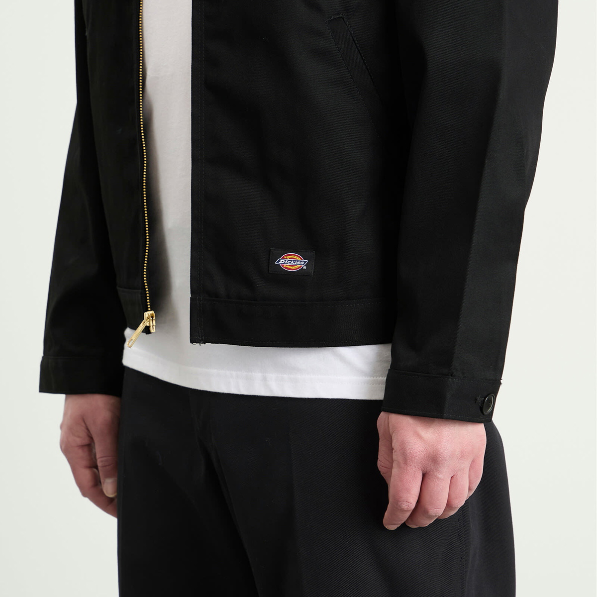 Dickies Men's Unlined Eisenhower Jacket in Black
