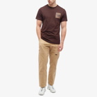 The North Face Men's Fine T-Shirt in Coal Brown