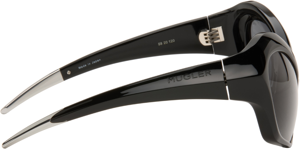 Mugler Black Cat Eye Sunglasses