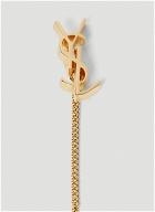 Cassandre Logo Chain Earrings in Gold