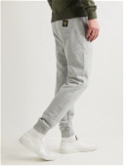 Belstaff - Tapered Cotton-Jersey Sweatpants - Gray