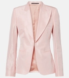 Gucci Silk faille blazer