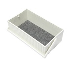 Hachiman Omnioffre Stacking Storage Box - Small in White
