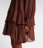 Poupette St Barth Dina ruffled minidress