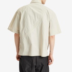 A-COLD-WALL* Men's Balfron Short Sleeve Shirt in Beige Bone