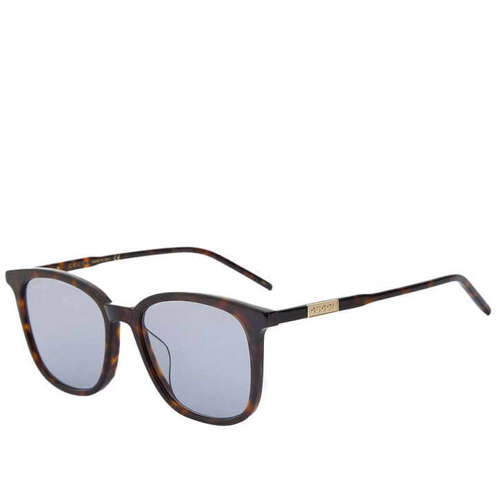 Photo: Gucci Men's Eyewear GG1158SK Sunglasses in Havana/Violet