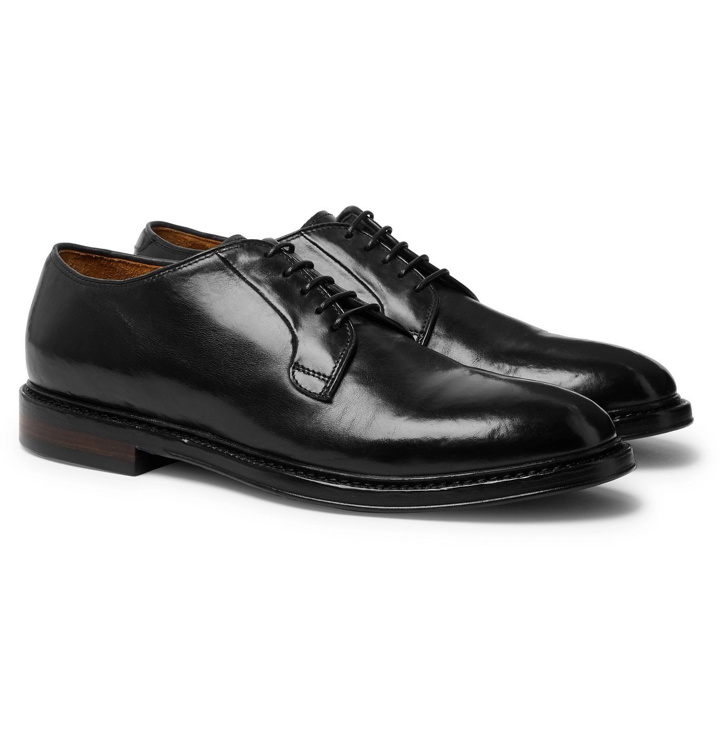 Photo: Officine Creative - Hopkins Leather Derby Shoes - Black