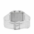 Timex Q LCA Transparent 35mm Watch in Clear 