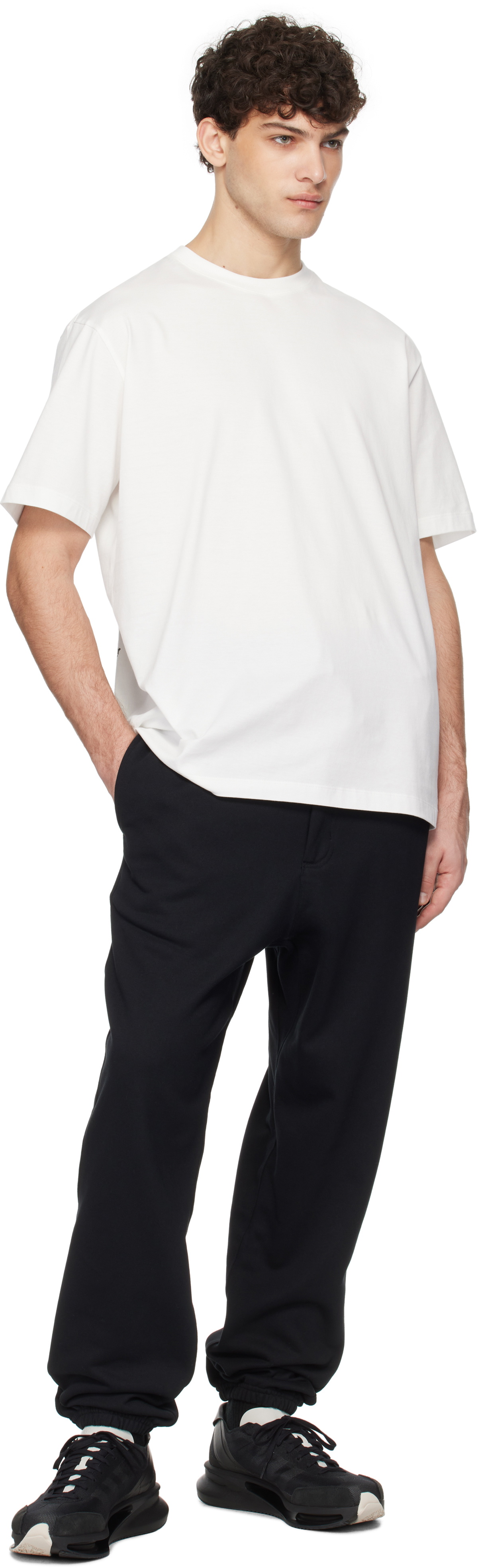 Y-3 Black French Terry Sweatpants