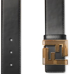 Fendi - 4cm Leather Belt - Black