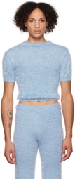 Chet Lo SSENSE Exclusive Blue Mammoth Sweater