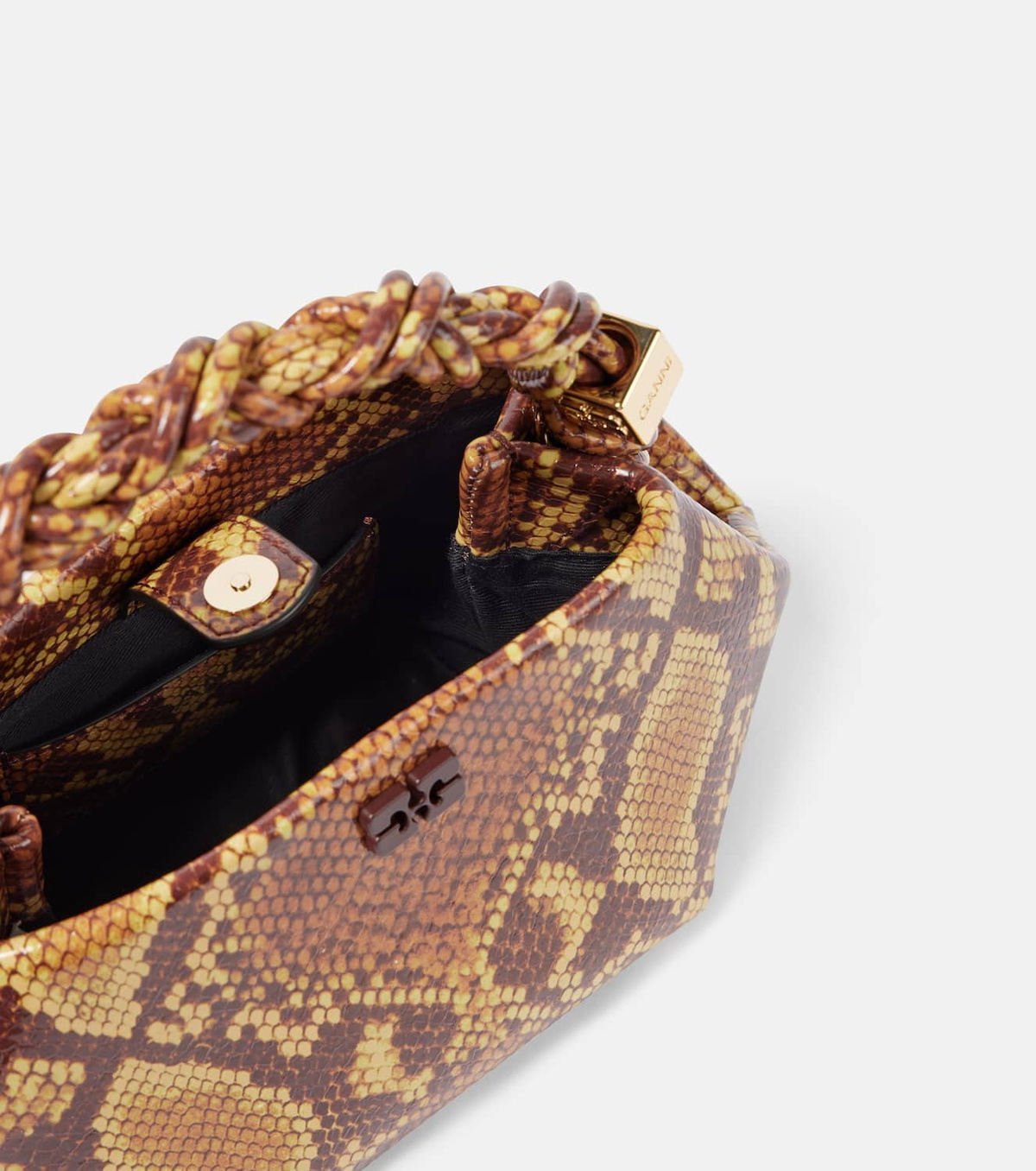 【GANNI】Mini Gani Bou Tote Bag/追跡+関税+全国送料込み Ganni Bou Mini tote bag GANNI