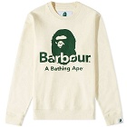 Barbour x A Bathing Ape Crew Sweat