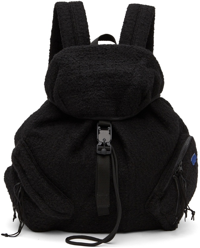 Photo: ADER error Black Wool Slouchy Backpack