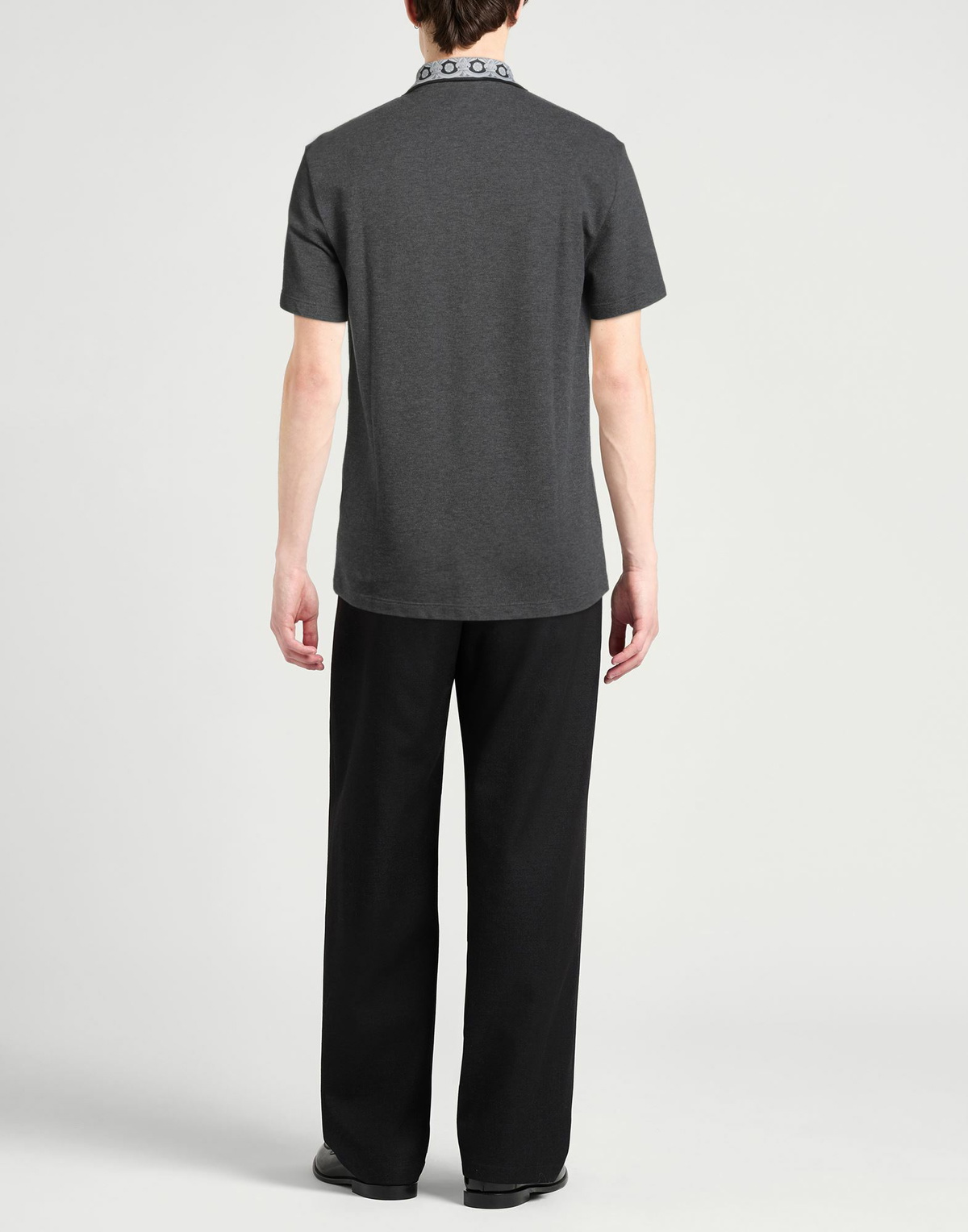 Versace Mens Polo shirt in Grey