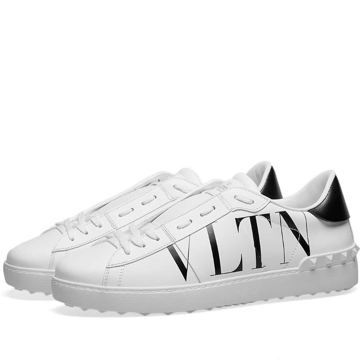 Photo: Valentino VLTN Open Low Sneaker White & Black